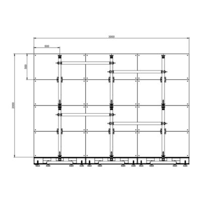 3*2m LED Wall Support