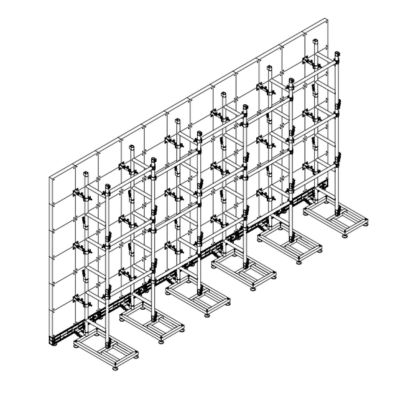 6×3m LED Wall Bracket 6×3m LED Wall Bracket