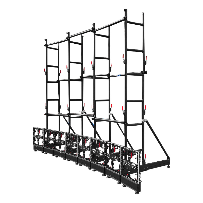 دعامة أرضية منحنية لجدار LED 4*3 م