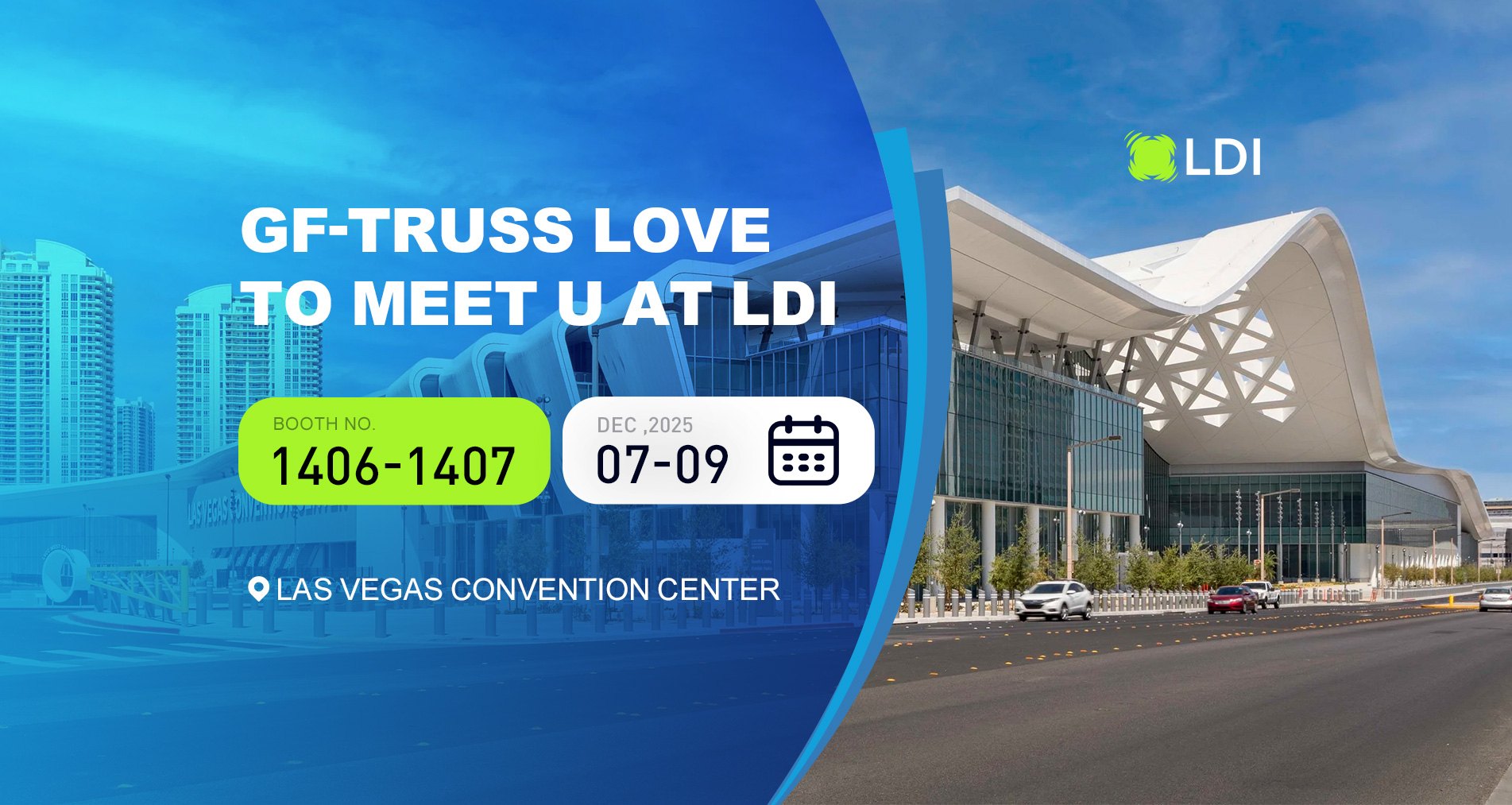 تشارك شركة GF-Truss في معرض LDI في عام 2025