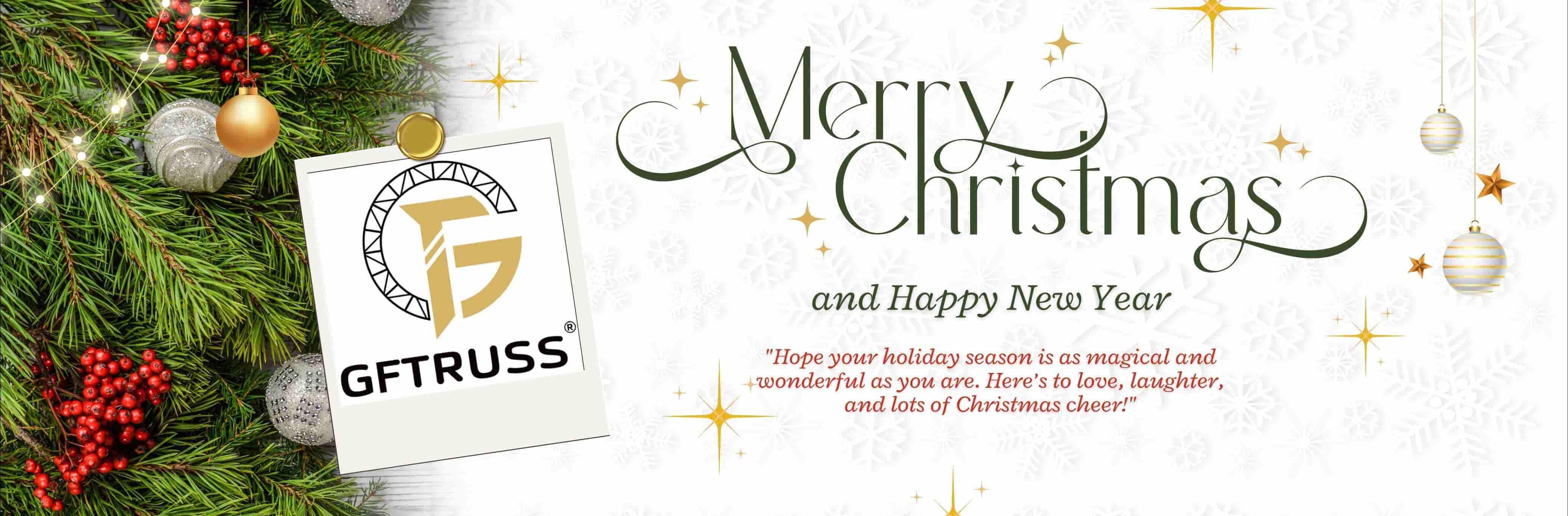 تبادل الدفء والأمنيات في عيد الميلاد هذا في GF-Truss