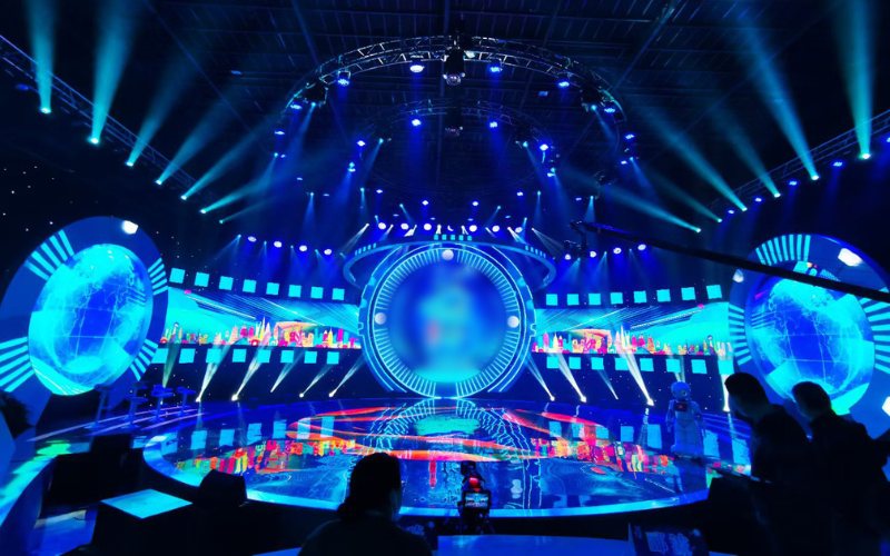 Light Touring Cart for TV Studios & Broadcasting