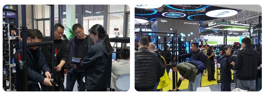 GF-Truss presenting aluminum truss systems and LED support structures at ISLE