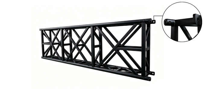 Heavy duty 550x1500mm fork truss for large spans