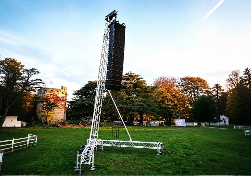 6-Meter Aluminum Truss Tower for Line Array Speaker Support