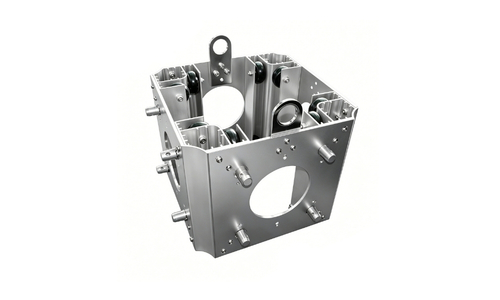 Aluminum sleeve block for truss tower lifting system